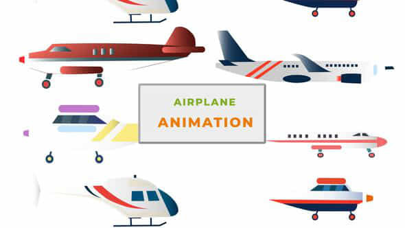 Airplane Pack Animation - VideoHive 42802998