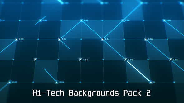 Hi-Tech Backgrounds Pack - VideoHive 10445132