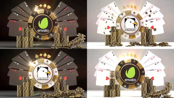 Poker Night Logo Reveals - VideoHive 22967455