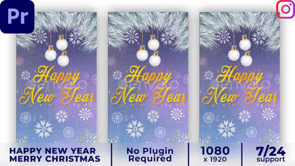 Merry Christmas Intro - VideoHive 35376863