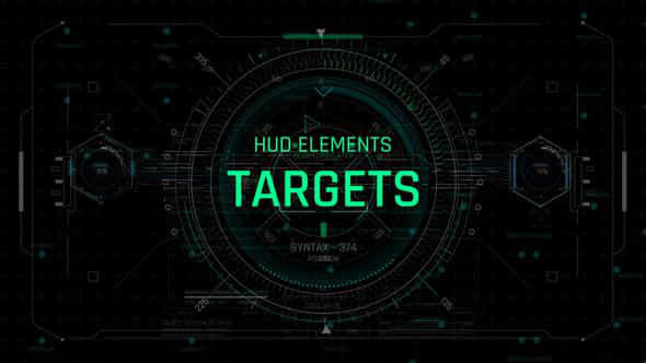 HUD Elements Targets - VideoHive 44954266