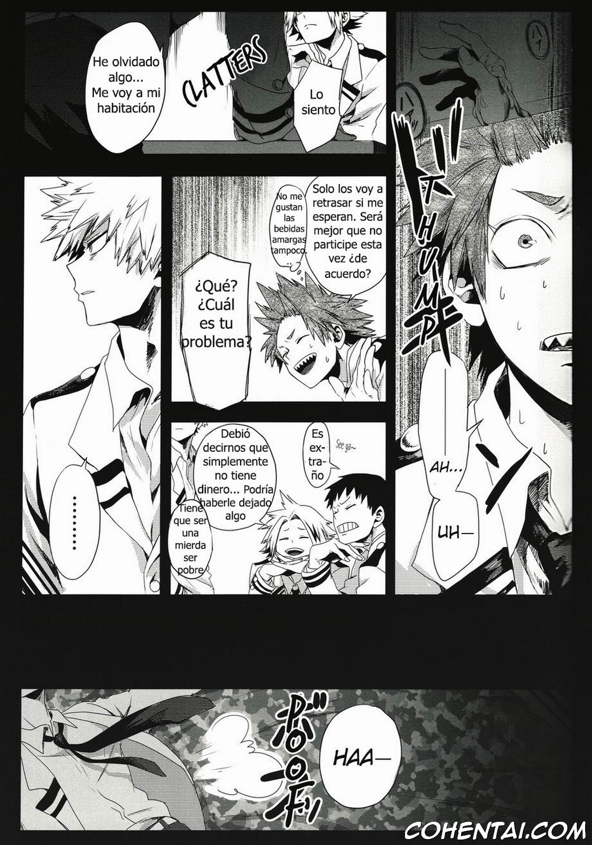 Affogato (Boku no Hero Academia) xxx comics manga porno doujin hentai español sexo 