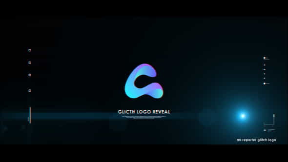 Glitch Logo Reveal - VideoHive 40290769