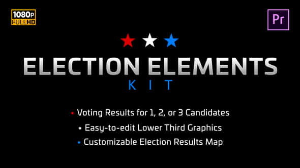 Election Elements Kit | MOGRT - VideoHive 25028595