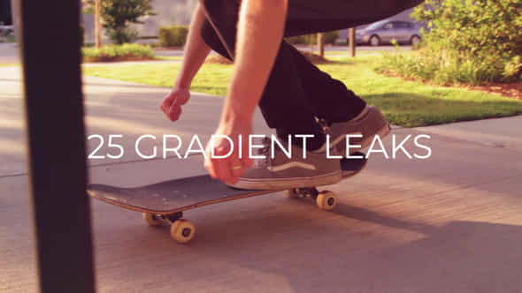 25 Gradient Leaks Ovelays - VideoHive 57061802