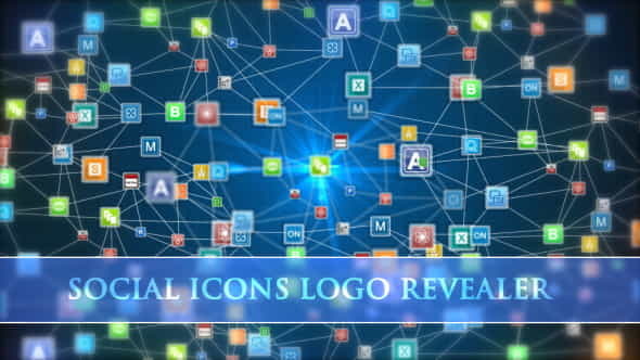 Social Icons Logo - VideoHive 7974105