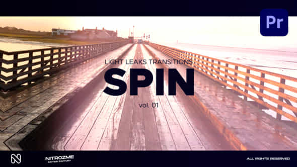 Light Leaks Spin - VideoHive 46211596