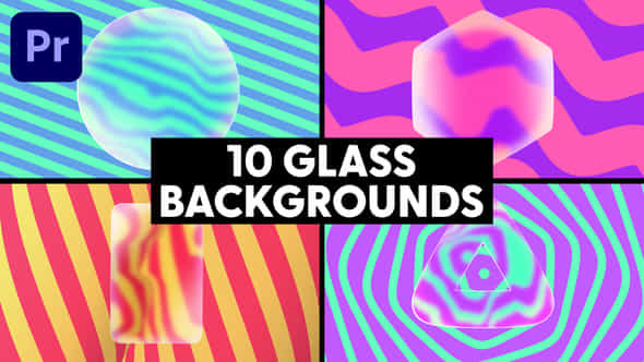 Glass Backgrounds - VideoHive 47783885