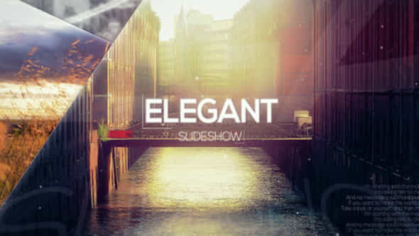 Elegant Slideshow - VideoHive 14782388