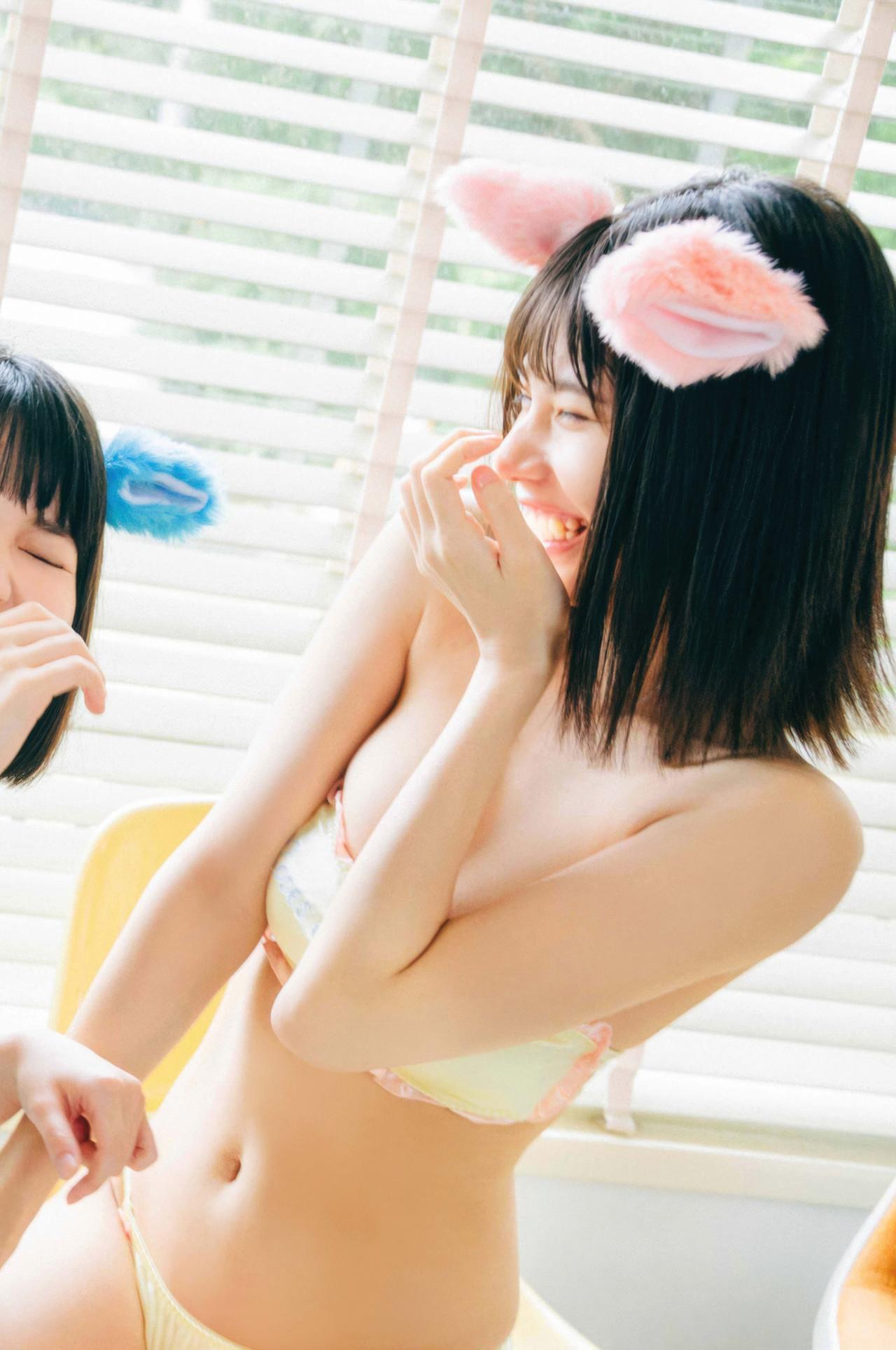 Nemoto Nagi 根本凪, Rin Kaname 鹿目凛, from でんぱ組.inc 写真集 ねもぺろ 「萌えキュン」 だけじゃありません。 Set.01(11)