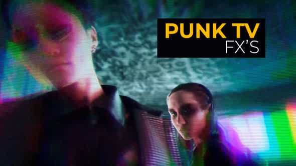 Punk Tv Effects After Effects - VideoHive 54897084