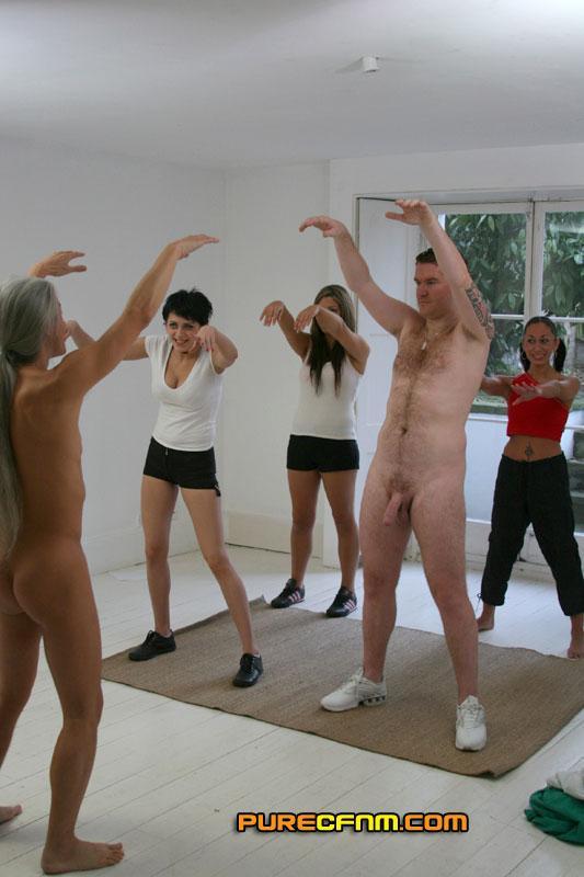 Clothed fakes jerk off their naked Tai Chi instructors during class(1)