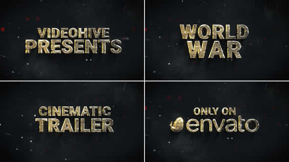 Cinematic Trailer War Trailer Movie Trailer - VideoHive 50009473