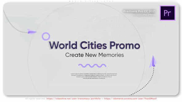 World Cities Intro - VideoHive 42360897