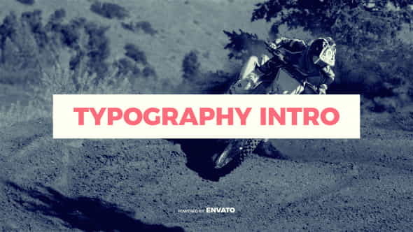 Typography Intro - VideoHive 19625714