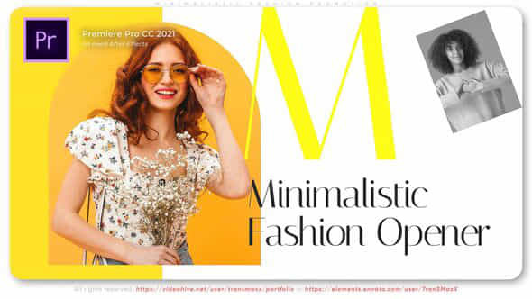 Minimalistic Fashion Promotion - VideoHive 38434454