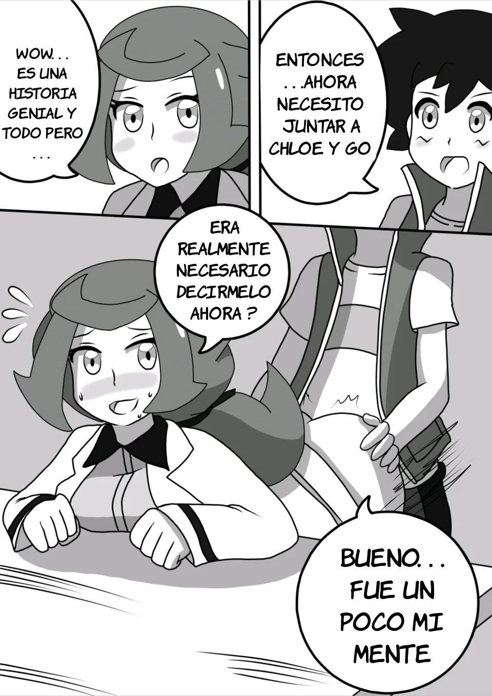 Mi primera vez fue en Kanto Reprise - Charla diaria de Ash y Chloe 7 - 1