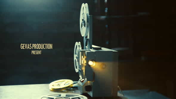 Vintage Memories Film Projector - VideoHive 17651574