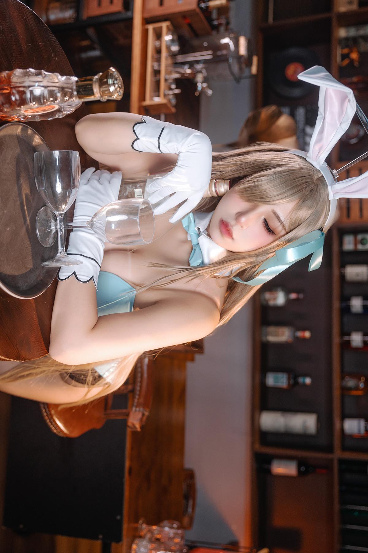 Cosplay 懵懵懵白日梦 – 明日奈兔女郎(1)