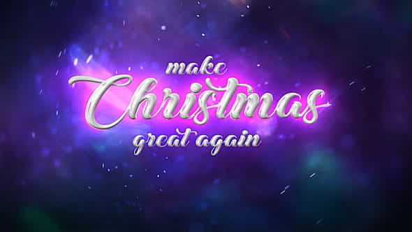Make Christmas Great Again - VideoHive 35248940