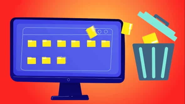 Delete_ Erasing the Data Foldersin - VideoHive 32041700