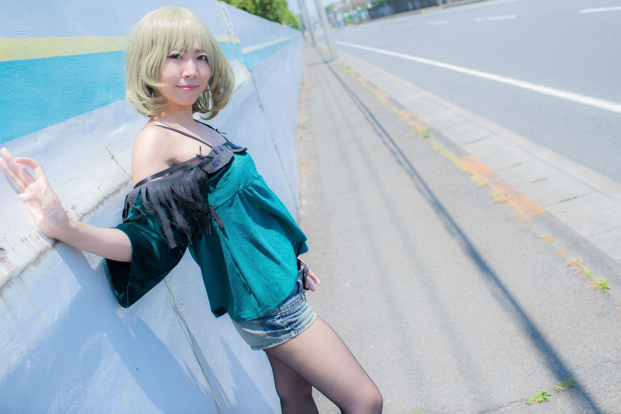 Ayane(あやね) 《Idolmaster》Takagaki Kaede(高垣楓) [Wolf Fang!!] 写真集(39)