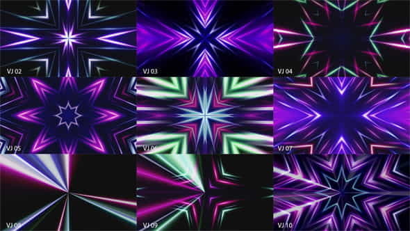 VJ Backgrounds Pack 01 - VideoHive 10560168