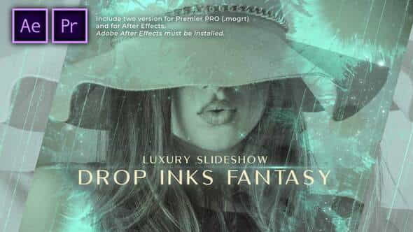 Drop Inks Fantasy Luxury Slideshow - VideoHive 31368948