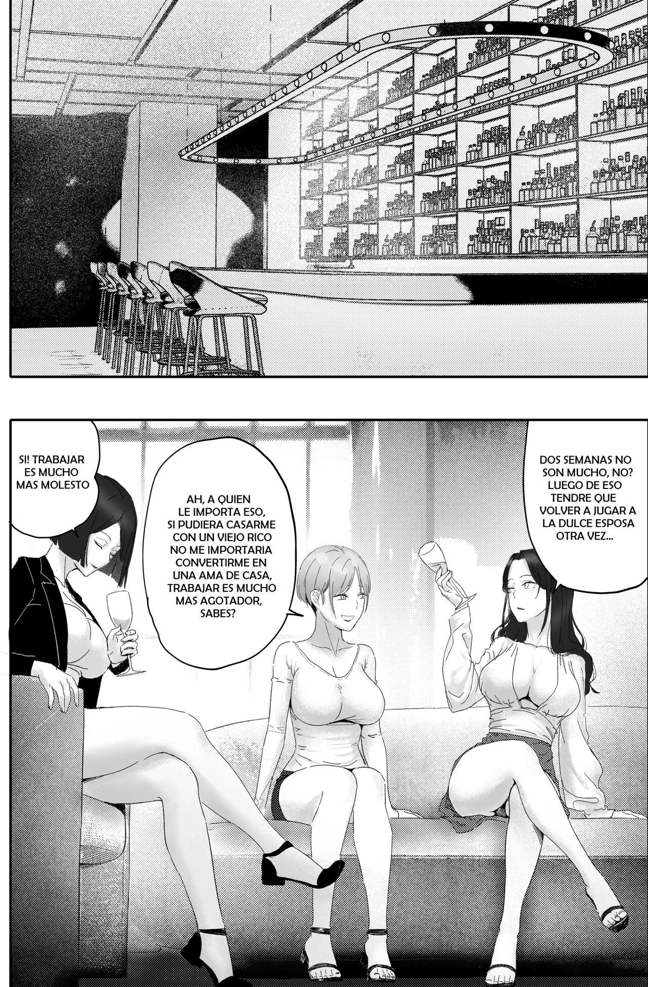 [hente] Kane ni Me ga Kurami Shiyoku ni Oboreta Onna no Saigo [Spanish]