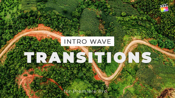 Intro Wave Transitions - VideoHive 33534897
