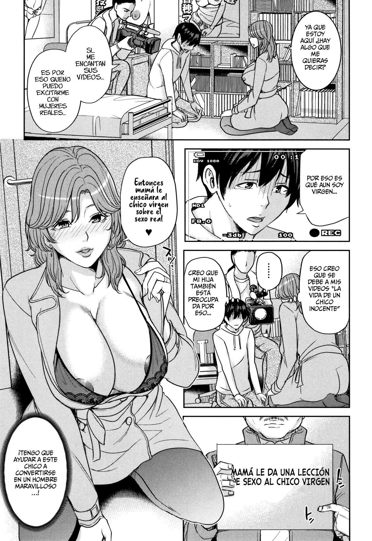 [Maimu Maimu] Kanojo no Mama to Deaikei de...  [Spanish] [Vanilla Sweet Scans]