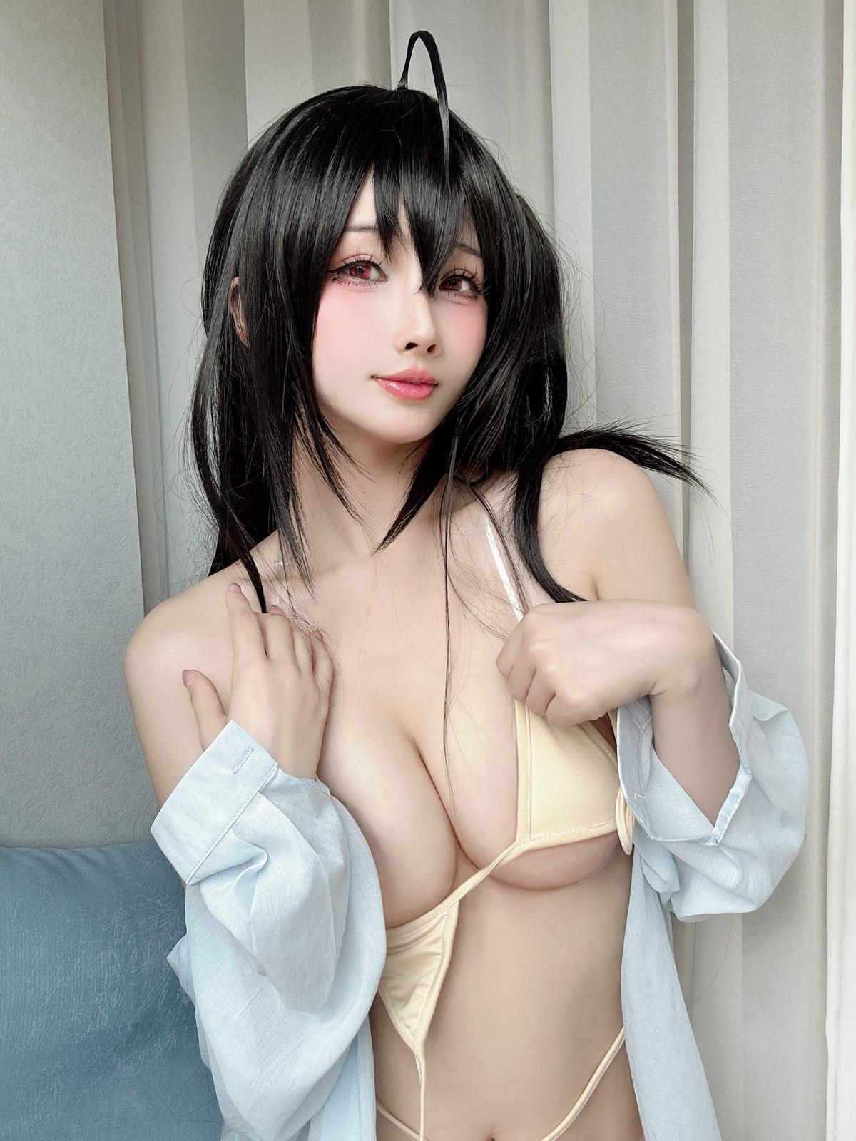 Cosplay Rioko凉凉子 大凤 海滨的白日美梦(14)