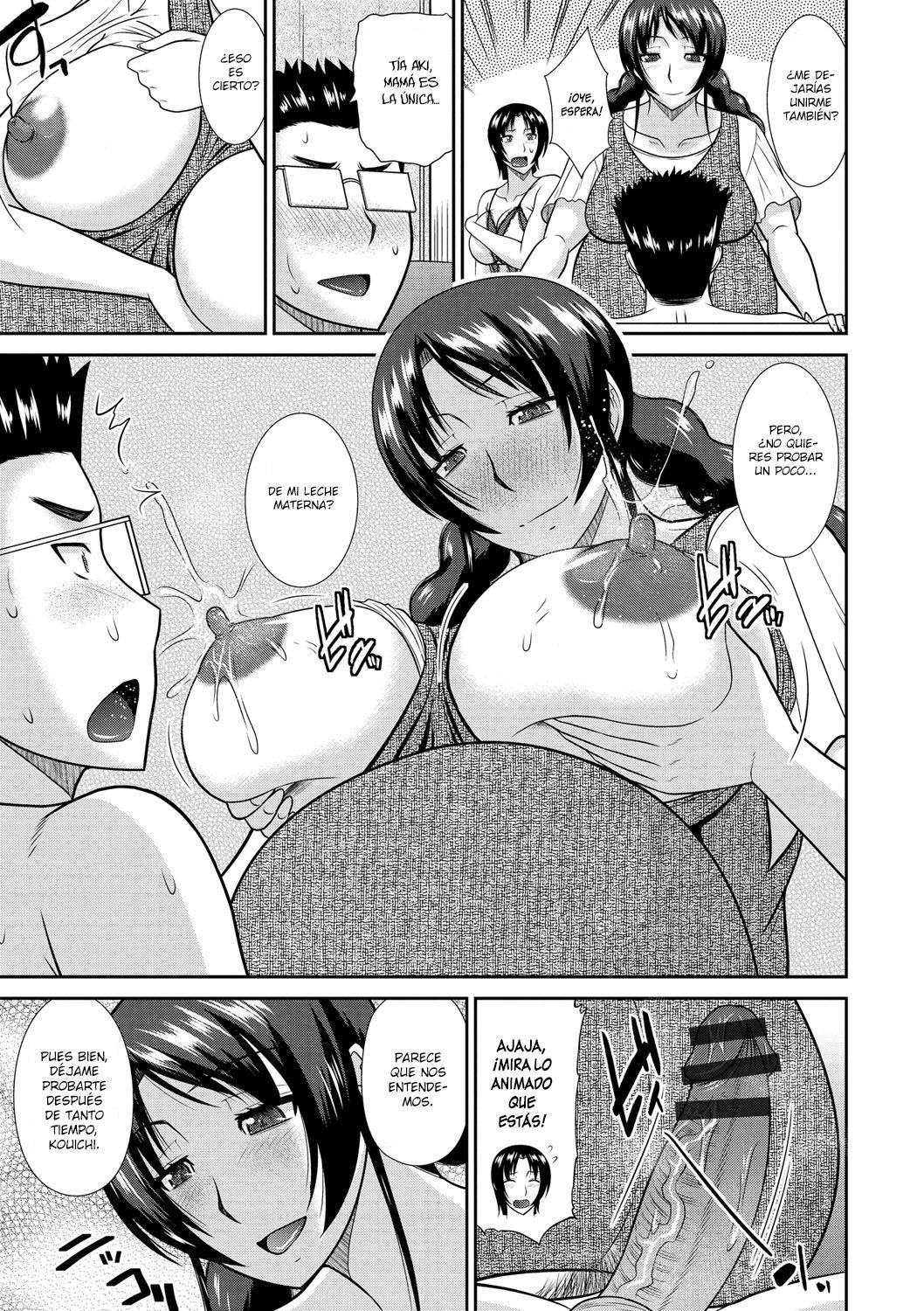 [Hatakeyama Tohya] Haha Shimai Donburi  Revolcándome con mi madre y su hermana (Haha ga Onna ni Naru Tokoro) [Spanish] [Hellsing Scans] [Digital]