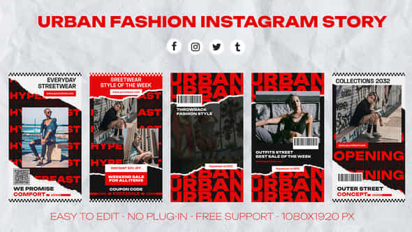 Fashion Instagram - VideoHive 43067837
