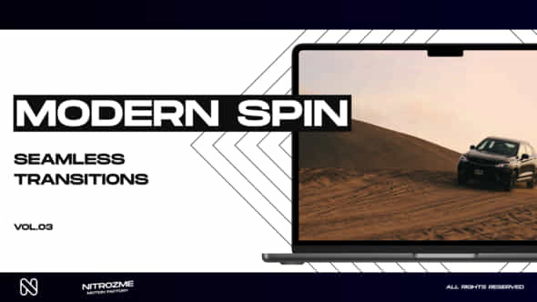 Modern Spin Transitions Vol 03 - VideoHive 49304981