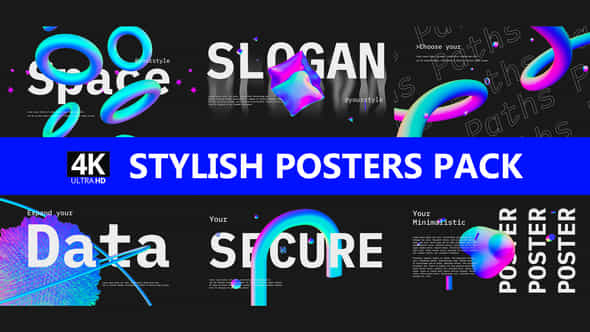 Stylish Posters - VideoHive 42011238