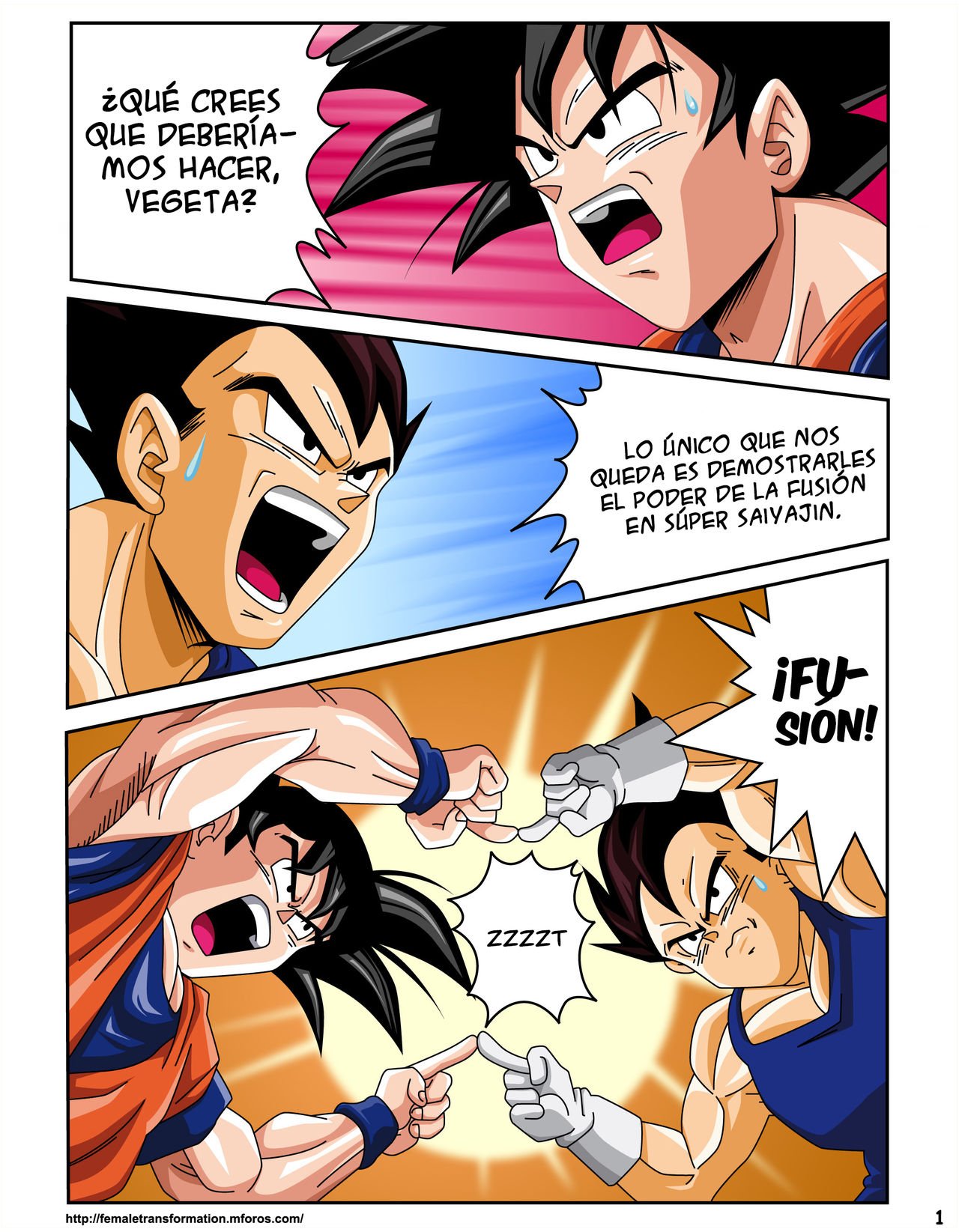 Dragon Ball H – Super Saiyajin Sexual - 1