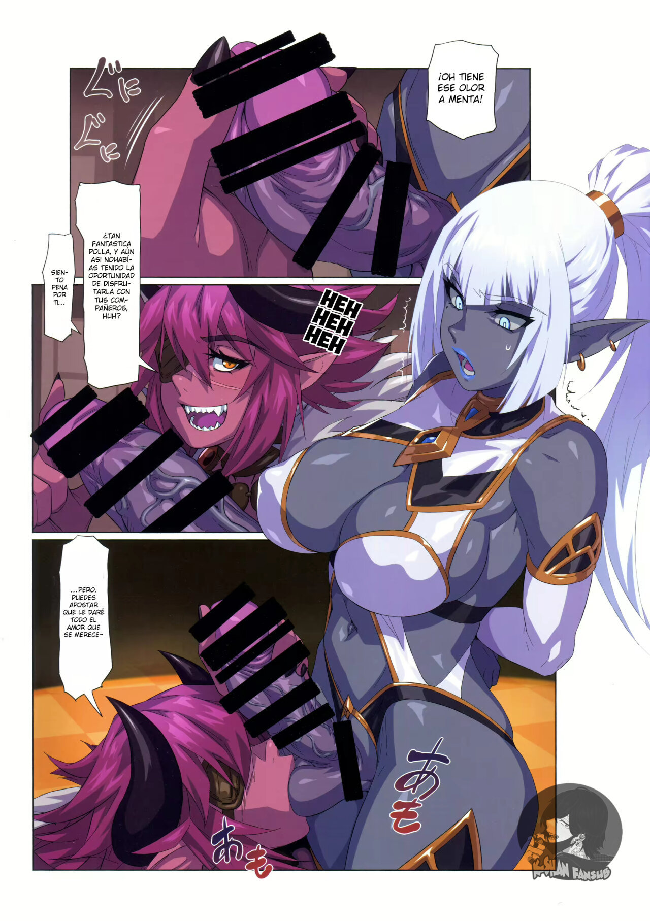 Ogre tai Dark Elf Ogre Hanshoku Dai Sakusen - 12