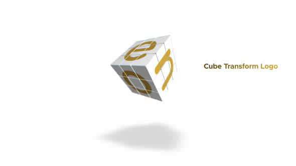 Cube Transform Logo After Effects - VideoHive 51904990