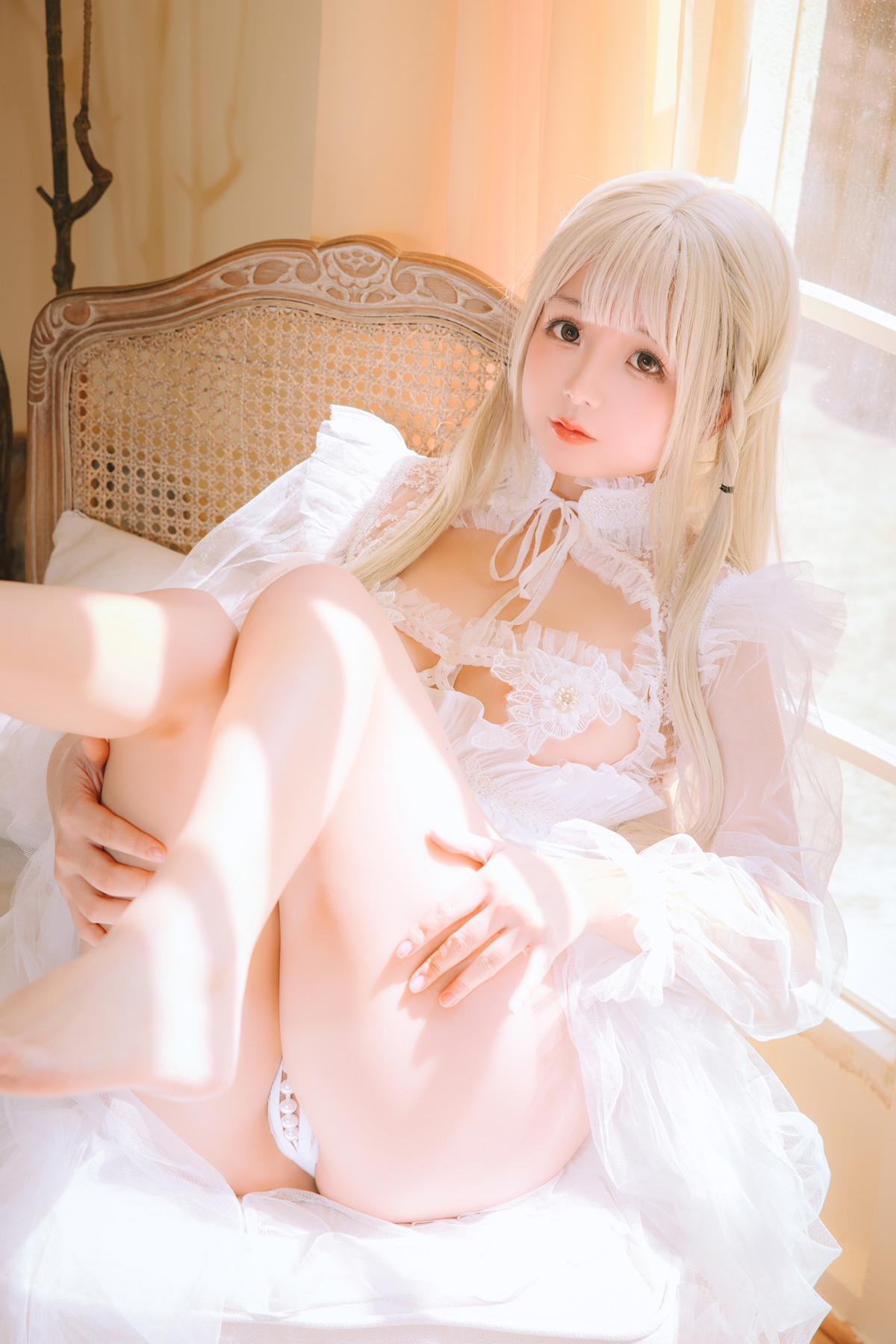 Cosplay Rinaijiao日奈娇 白纱衣 Set.01(31)