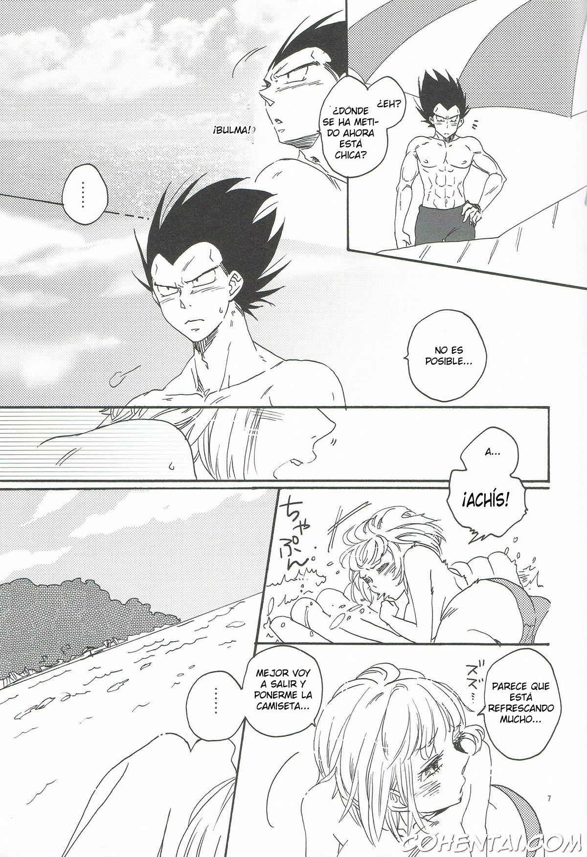 Love Summer (Dragon Ball Z) xxx comics manga porno doujin hentai español sexo 