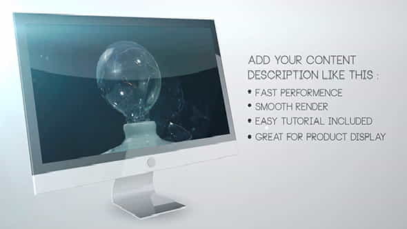 Monitor Display Promo - VideoHive 19296705