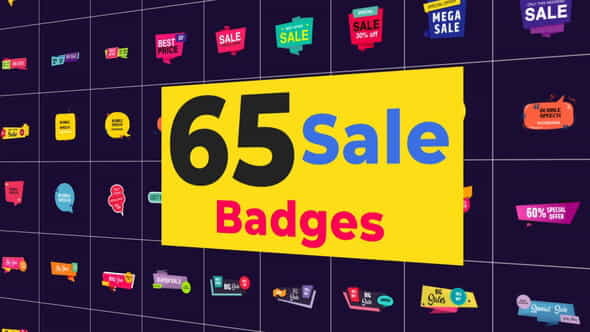 Sale Badge Pack - VideoHive 33437787