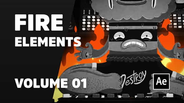 Fire Elements Volume 01 [Ae - VideoHive 31041232