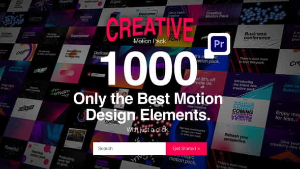Creative Motion Pack for Premiere - VideoHive 35474842