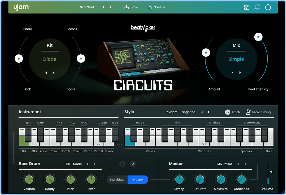 UJAM Beatmaker CIRCUITS 2.4.0 L2pS9UNP_o