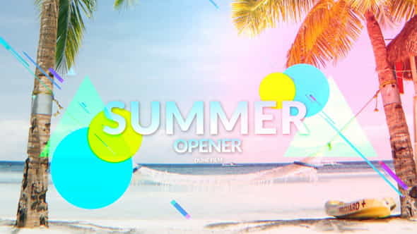 Summer Stylish Opener - VideoHive 23887677