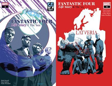 Fantastic Four - Life Story #1-6 (2021-2022) Complete