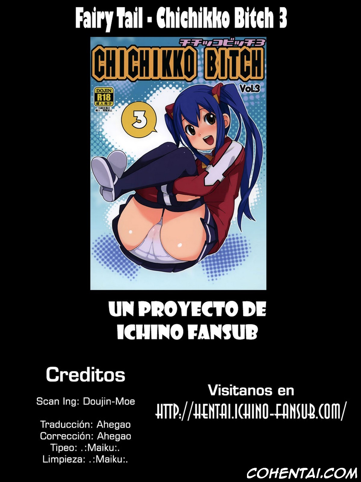 Chichikko Bitch 3 (Fairy Tail) xxx comics manga porno doujin hentai español sexo 