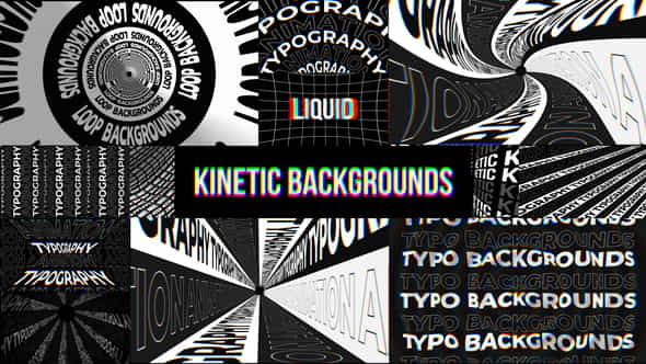 Kinetic Backgrounds - VideoHive 34702961